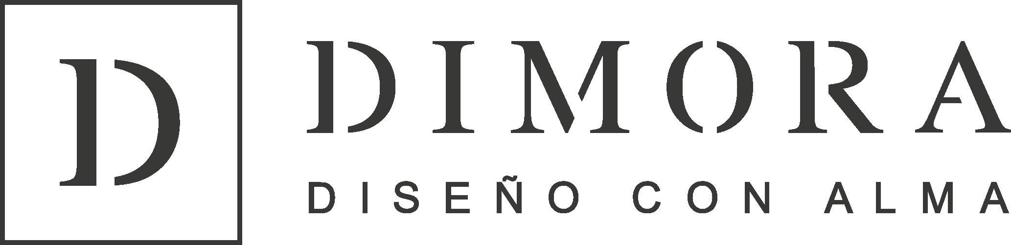 Logo horizontal de Dimora